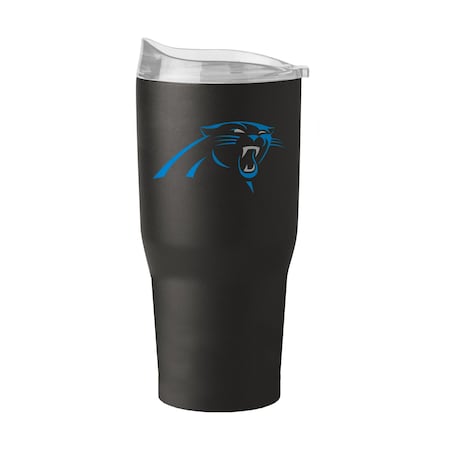 Logo Brands Carolina Panthers 30oz Flipside Powder Coat Tumbler 605-S30PT-34